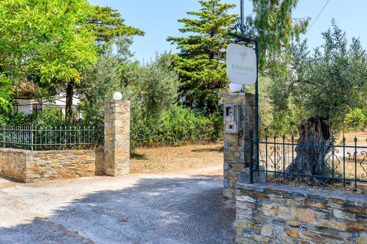 Skopelos Evergreen Apartments Stafylos Exterior foto
